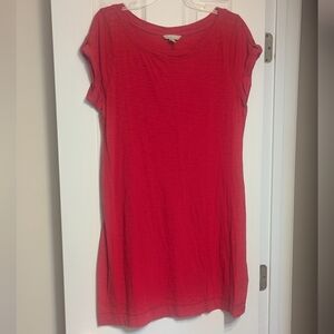 Red Banana Republic t-shirt dress